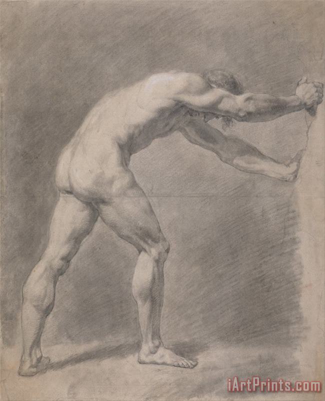 Male Nude painting - John Constable Male Nude Art Print