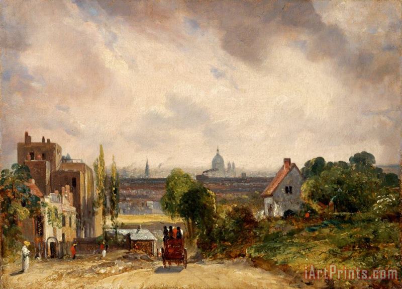 John Constable Sir Richard Steele's Cottage, Hampstead Art Print