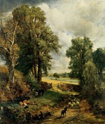 John Constable The Cornfield