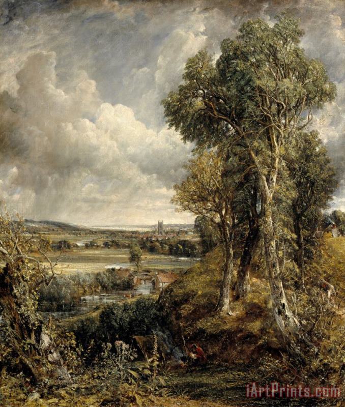 John Constable The Vale of Dedham Art Print