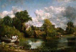 John Constable The White Horse painting