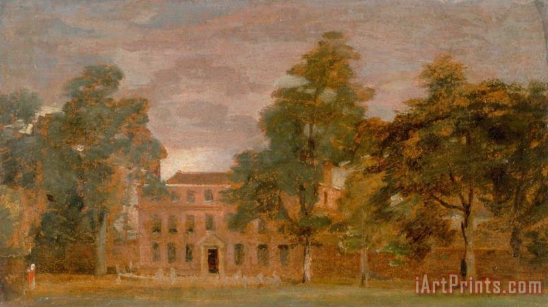 West Lodge, East Bergholt painting - John Constable West Lodge, East Bergholt Art Print