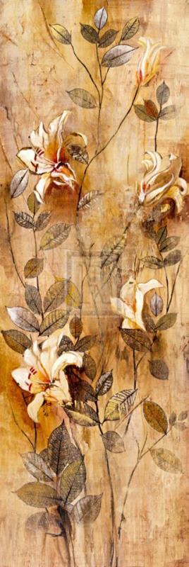 John Douglas Candlelight Lilies I Art Print