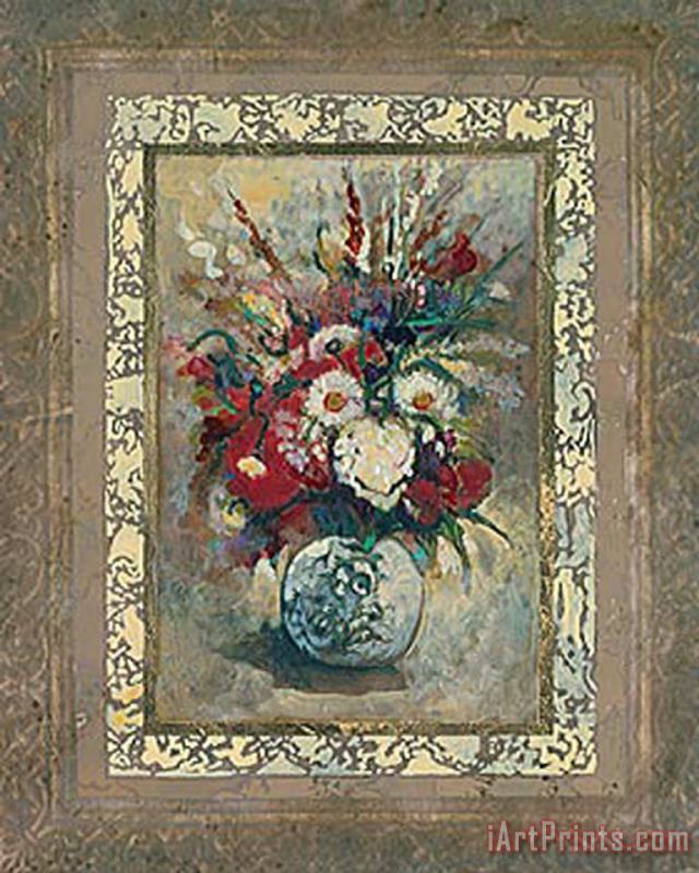 John Douglas Floral Beauty Iv Art Painting