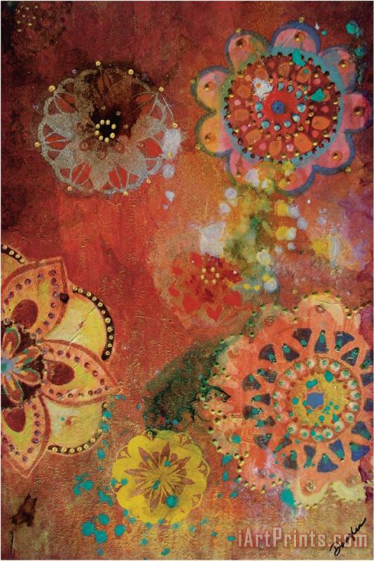 John Douglas Rafflesia Vi Art Painting
