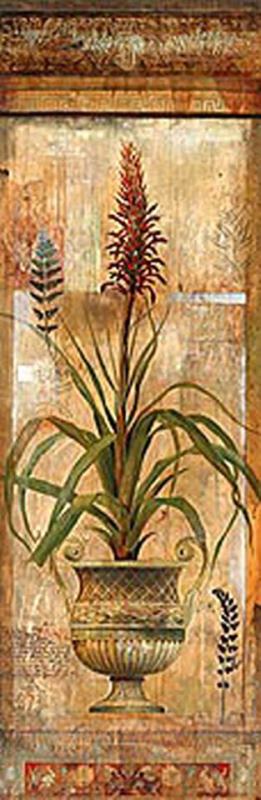 John Douglas Rojo Botanical II Art Painting