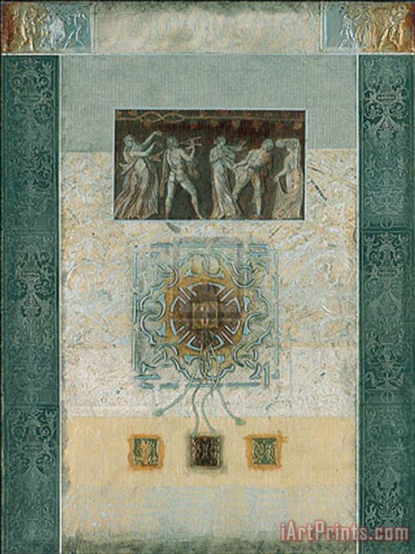 Romanesque II painting - John Douglas Romanesque II Art Print