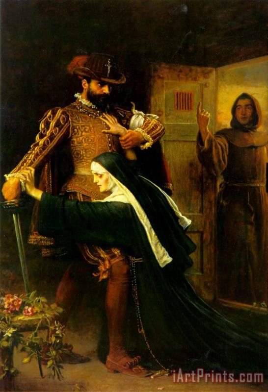 John Everett Millais St. Bartholemew's Day Art Painting