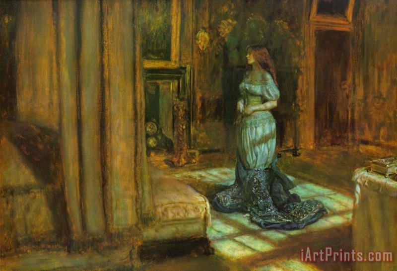 John Everett Millais The Eve of St. Agnes Art Painting