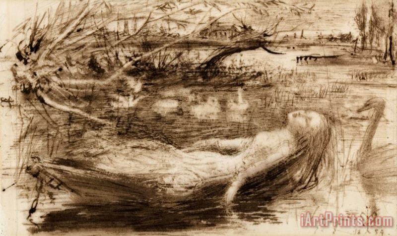 John Everett Millais The Lady of Shalott Art Painting