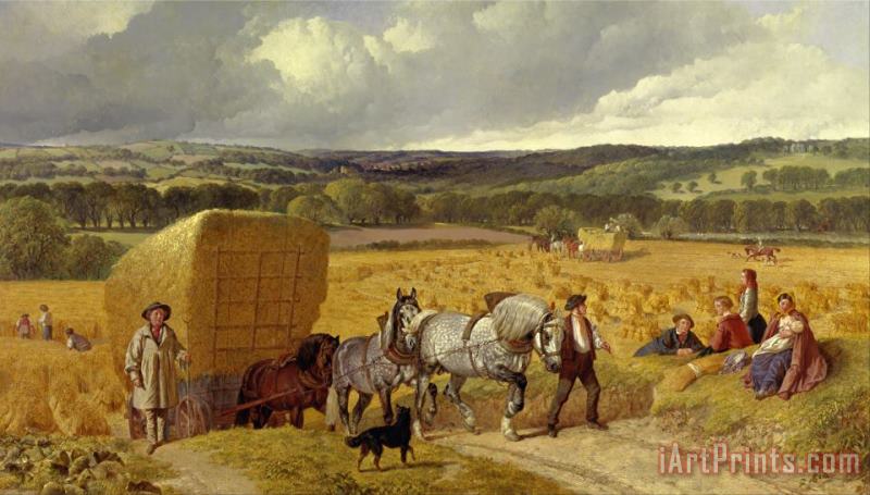 John Frederick Herring Harvest Art Print