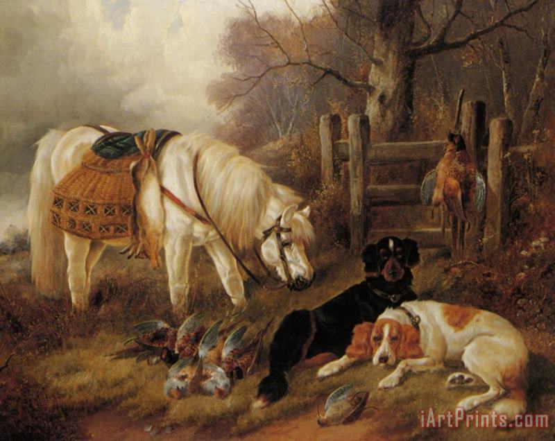 John Gifford At The End of a Days Sport Art Painting