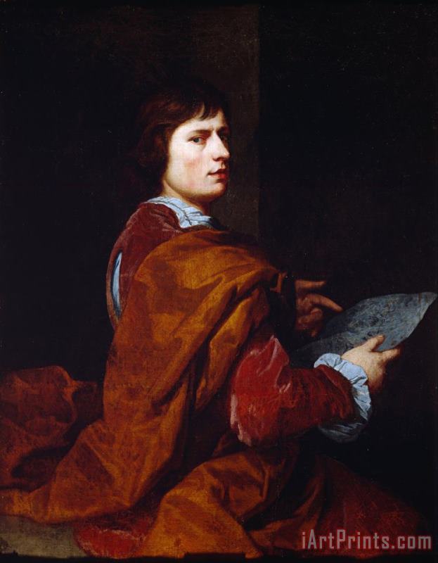 John Greenhill Self Portrait Art Painting