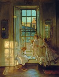 John Henry Lorimer The Flight of the Swallows