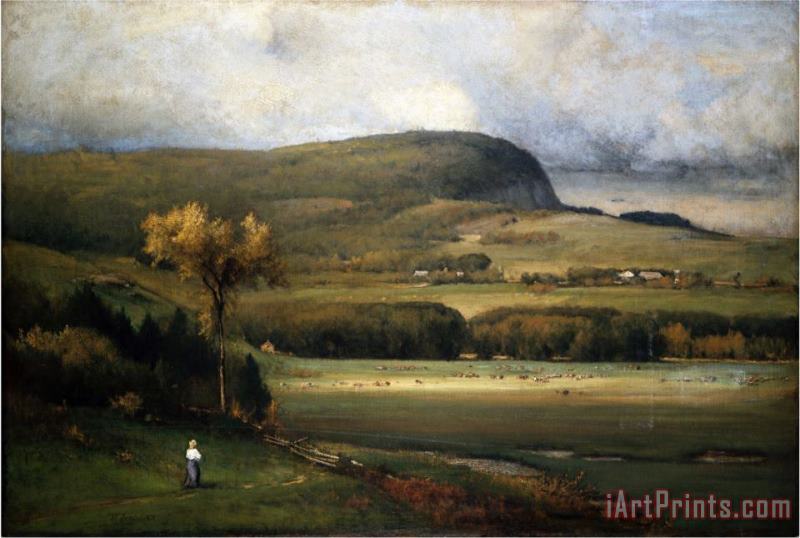 John James Audubon New England Valley 1878 Art Painting