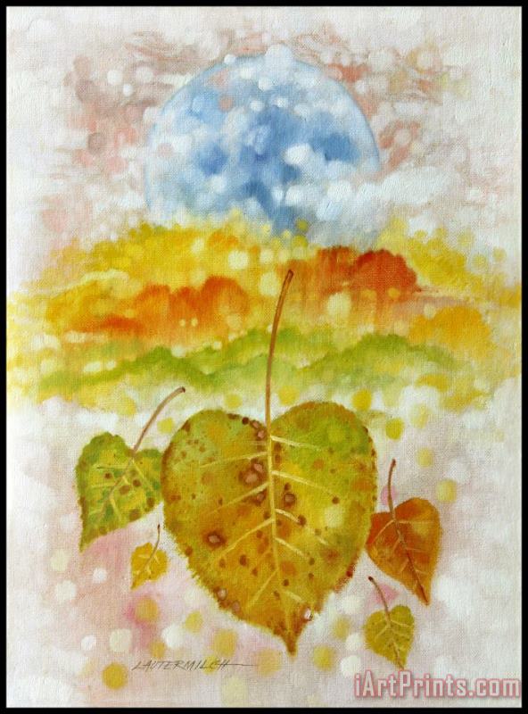 John Lautermilch Fall Cycle Art Painting