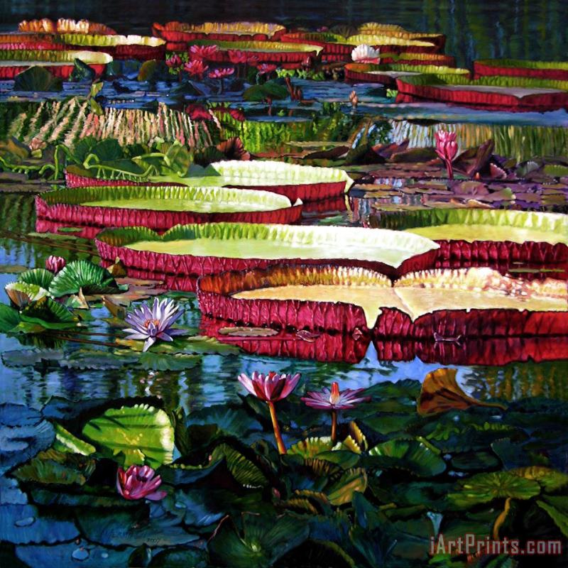 John Lautermilch Tapestry of Color and Light Art Painting