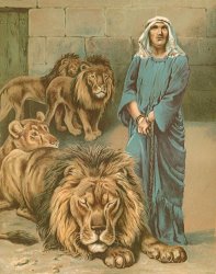 John Lawson Daniel in the lions den