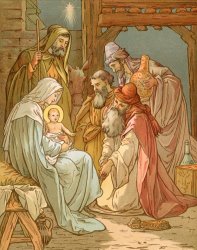 John Lawson Nativity painting