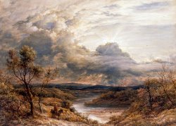 John Linnell Sun behind Clouds