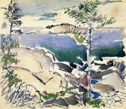 John Marin Big Wood Island