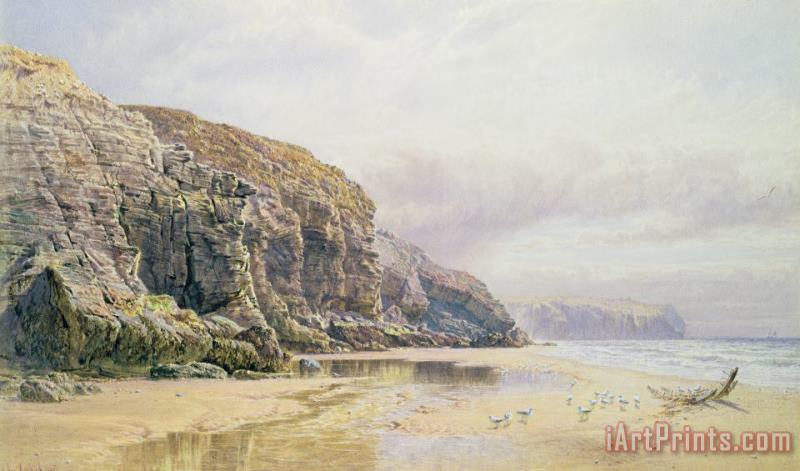 John Mogford The Coast of Cornwall Art Print