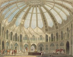 John Nash The Interior Of The Stables painting