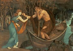 John Roddam Spencer Stanhope Charon and Psyche