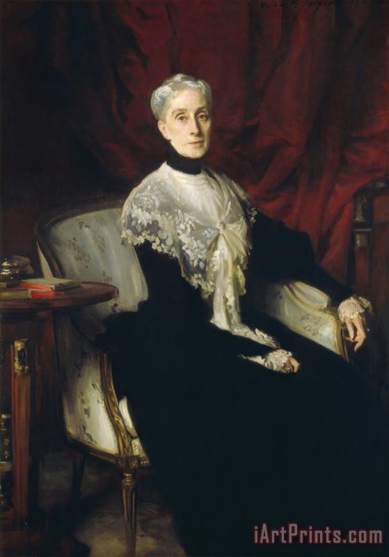 John Singer Sargent Ellen Peabody Endicott (mrs. William Crowninshield Endicott) Art Painting