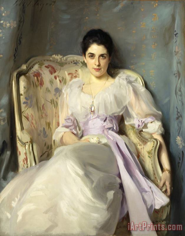 John Singer Sargent Lady Agnew of Lochnaw (1865 1932) Art Print