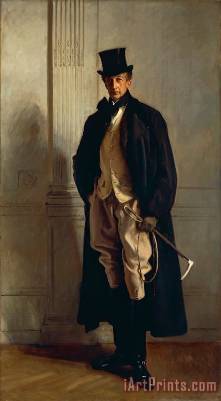 Lord Ribblesdale painting - John Singer Sargent Lord Ribblesdale Art Print