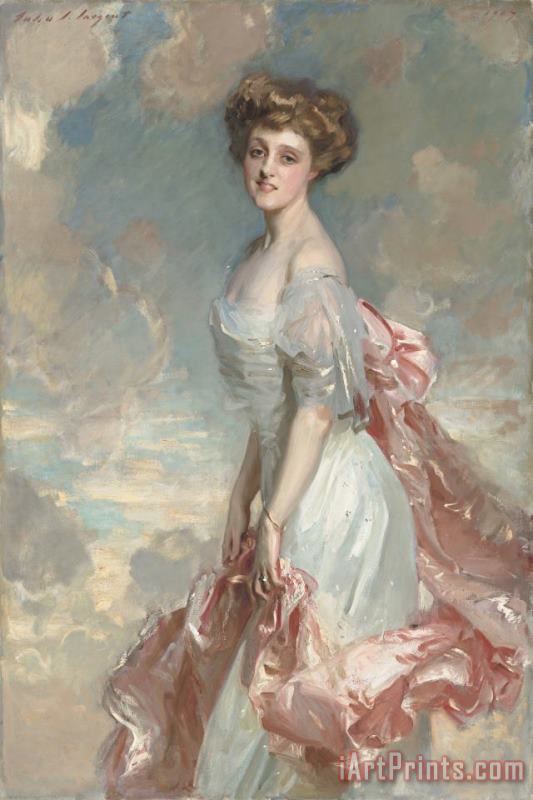 Miss Mathilde Townsend painting - John Singer Sargent Miss Mathilde Townsend Art Print