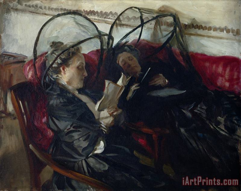 Mosquito Nets painting - John Singer Sargent Mosquito Nets Art Print