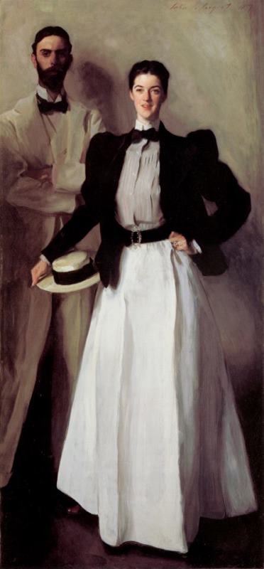 John Singer Sargent Mr. And Mrs. Isaac Newton Phelps Stokes Art Painting