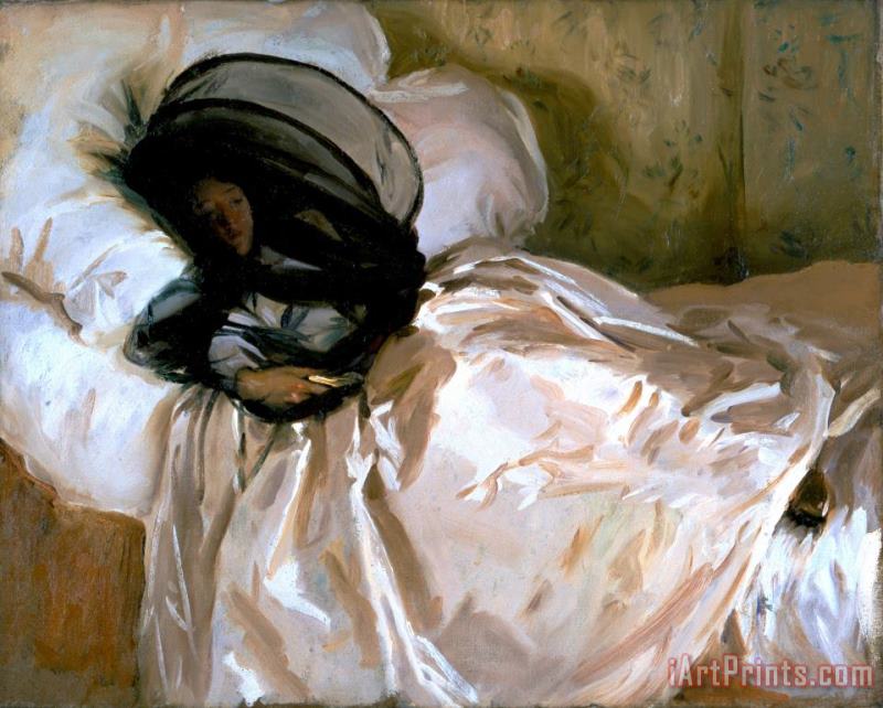 John Singer Sargent The Mosquito Net Art Painting