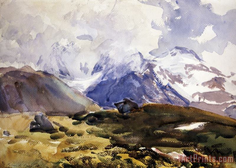 John Singer Sargent The Simplon Art Painting