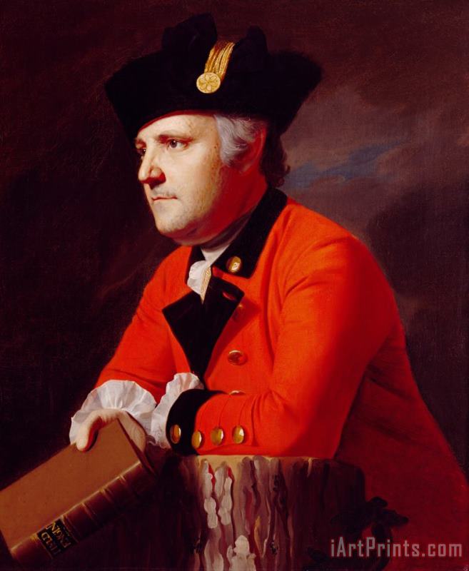 Colonel John Montresor painting - John Singleton Copley Colonel John Montresor Art Print