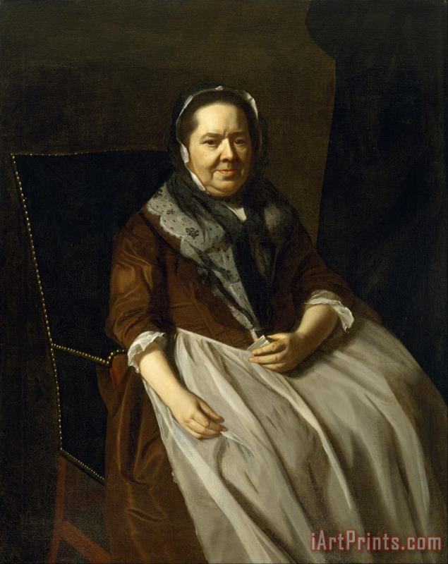 John Singleton Copley Portrait of Mrs. Paul Richard Art Print