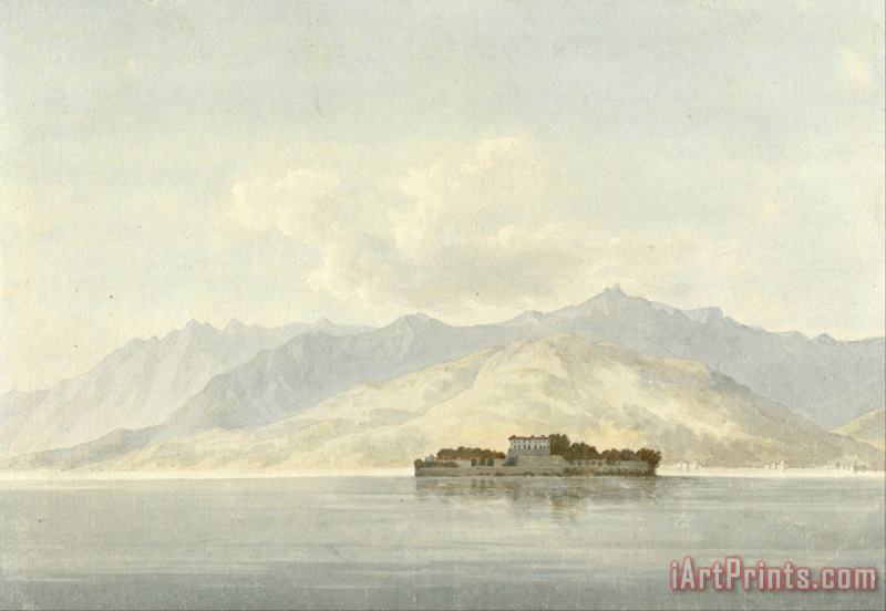 John Warwick Smith Isola Madre, Lago Maggiore Art Painting
