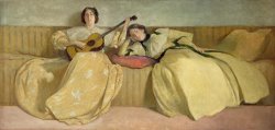 John White Alexander Panel for Music Room painting