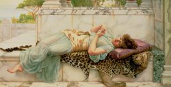 John William Godward The Betrothed painting