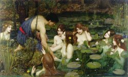 John William Waterhouse Hylas and the Nymphs painting