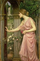 John William Waterhouse Psyche entering Cupid's Garden