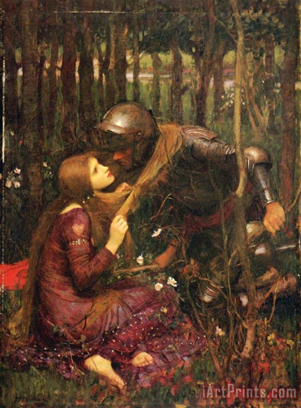 The Beautiful Woman Without Mercy painting - John William Waterhouse The Beautiful Woman Without Mercy Art Print