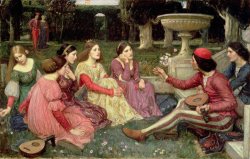 John William Waterhouse The Decameron
