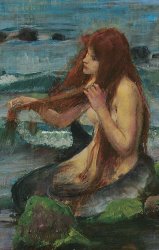 John William Waterhouse The Mermaid painting