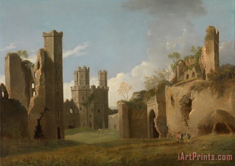 Joseph Farington Caernarvon Castle Art Print