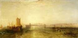 Joseph Mallord William Turner Brighton From The Sea painting
