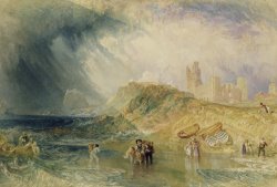 Joseph Mallord William Turner Holy Island - Northumberland painting