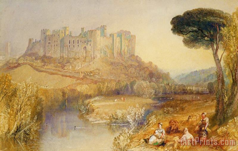 Joseph Mallord William Turner Ludlow Castle Art Print